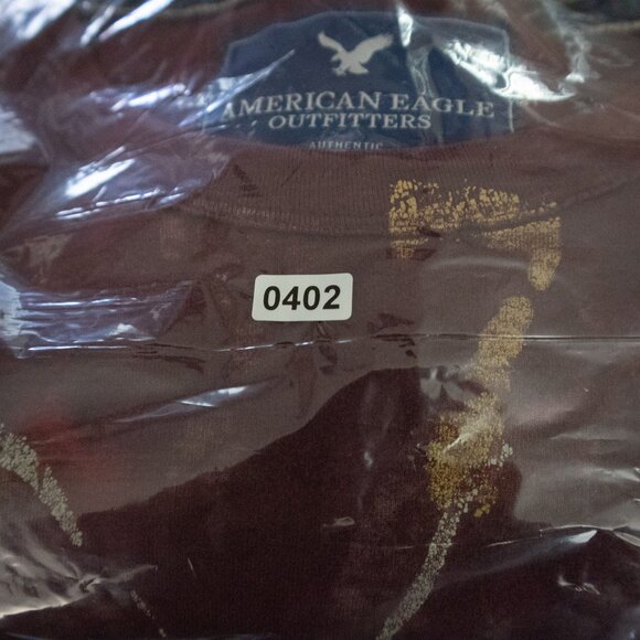 American Eagle Outfitters Distressed Faded Eagle Longsleeve - Picture 8 of 8